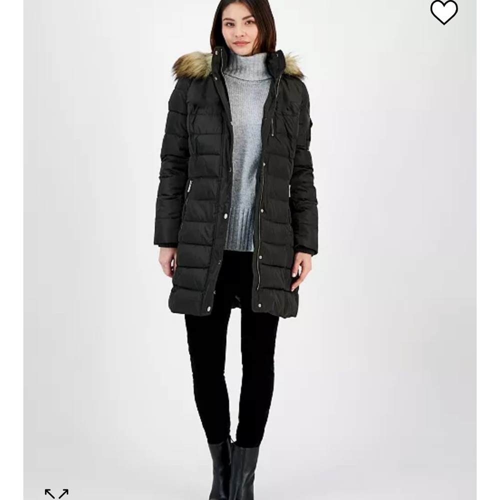 Michael Kors Black Puffer Coat